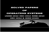 VTU 5TH SEM CSE OPERATING SYSTEMS SOLVED PAPERS