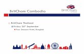 BritCham Cambodia Presentation to BritCham Thailand (Darren Conquest)