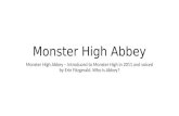 Monster High Abbey