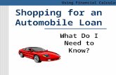 Auto loans