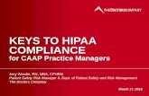 Keys To HIPAA Compliance