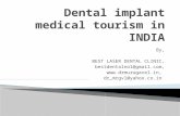Dental implant medical tourism in India