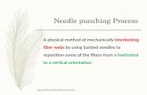 Needle punching technique by Vignesh Dhanabalan