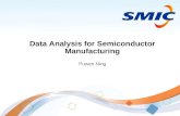 Data Analysis for Semiconductor Manufacturing