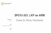 SFO15-303: Linux Kernel Performance (LKP) Project on ARM