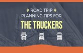 Road trip planning tips for the truckers