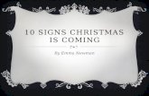 10 signs Christmas is coming