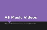AS Media Studies - Music video intro