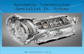 Automatic Transmission Specialist In Sydney