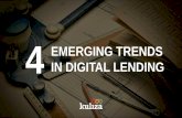 4 Emerging Trends in Digital Lending