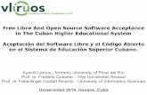 Free Libre And Open Source Software Acceptance in The Cuban Higher Educational System