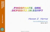 PHOSPHATE  ORE DEPOSITS IN EGYPT