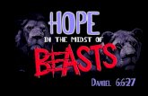 Hope in the midst of beasts | A sermon from Daniel for Advent 1