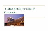 5 Star Hotel for Sale, Gurgaon