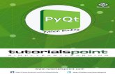Download PyQt Tutorial (PDF Version)