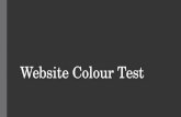 Website colour test