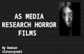 AS Media Horror Research