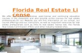 Florida Real Estate Licensing