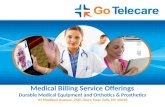 GT  PPT DME and PO Medical Billing