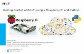 Gettiing Started with IoT using Raspberry Pi and Python