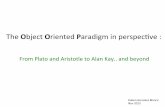 The Object Oriented Paradigm in perspective