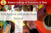 international kite festival and snake boat race festival