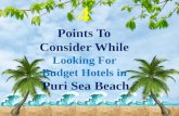 4 Points To Consider While Looking For Budget Hotels In Puri Sea Beach