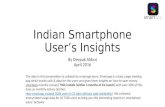 India Smartphone User's Insights: Calls,  3G, Wifi, App Usage Data 2016