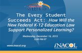 How Will ESSA Support Personalized Learning?