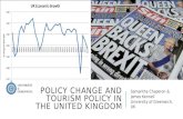 Policy change and Tourism Policy in the United Kingdom