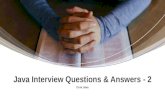 Java interview questions 2