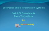Enterprise wide information systems - SAP R3 overview & basis technology