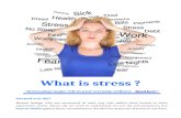 What is stress? Tips to Reduce Stress