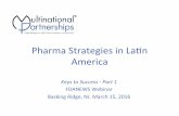 FDANEWS Webinar Latin America - PART I - March 15 2016 - Final MPllc 4LKDN PDF