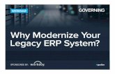 Webinar: Why Modernize Your Legacy ERP System?