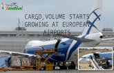 Cargo volume starts growing at european airports