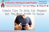 Simple tips to help car shopper get the