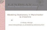 Wedding Stationery Manchester & Cheshire - Lindsay Design, UK