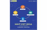 MHCET 2016 - Chemistry Paper Solution