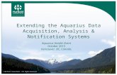 Extending the Aquarius Data Acquisition, Analysis & Notification Systems