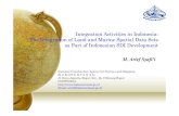Integration of Land & Marine Spatial Data as Part of Indonesian SDI ...