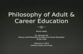 Personal Philosophy of Adult & Career Education