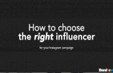 How to find the right influencer?