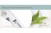Banquet & Conference Services Guide