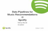 Building Data Pipelines for Music Recommendations at Spotify