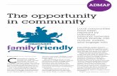 The Opportunity in Community