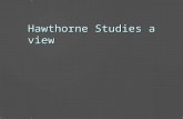 What were the hawthorne studies