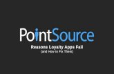 Reasons Loyalty Apps Fail (and how to fix them)