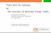 The Internet of Military Things: There Will Be Cyberwar