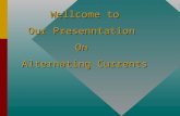 Alternating Current(AC) presentation